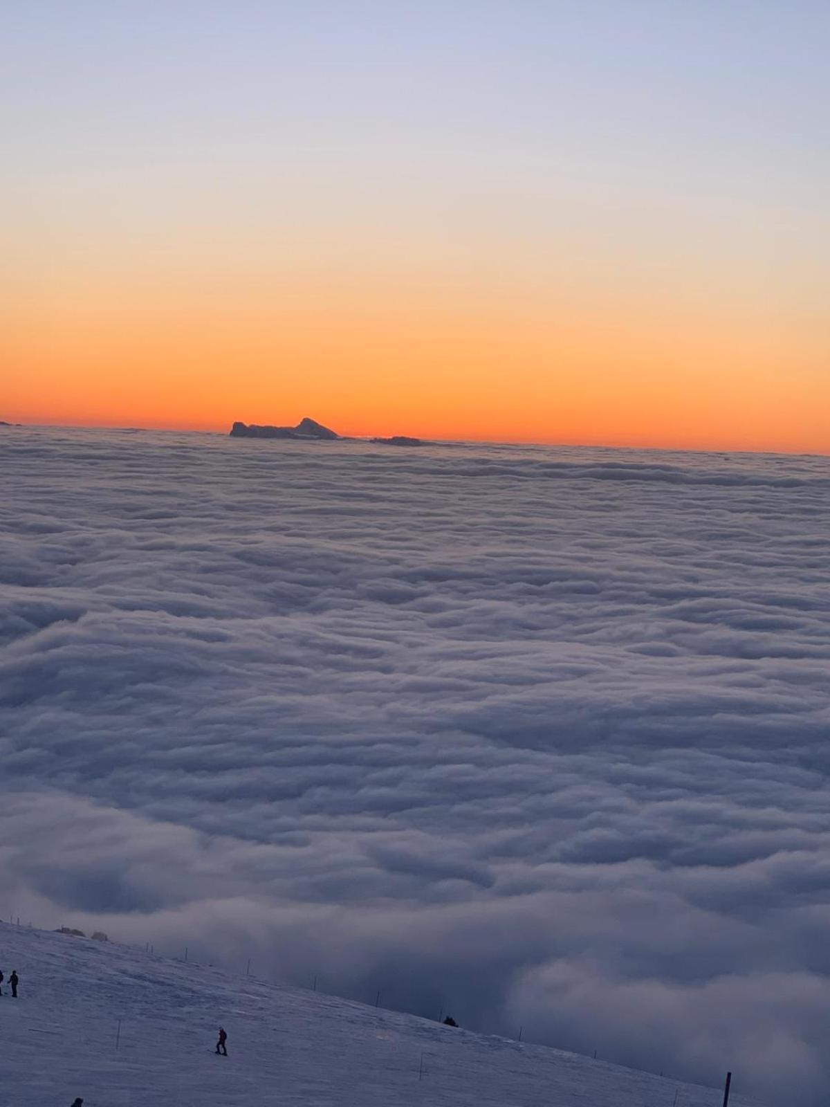 Niveole, Studio 2 Personnes, Les Balcons De Recoin Chamrousse Bagian luar foto
